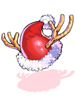 Rudolph Santa Hat